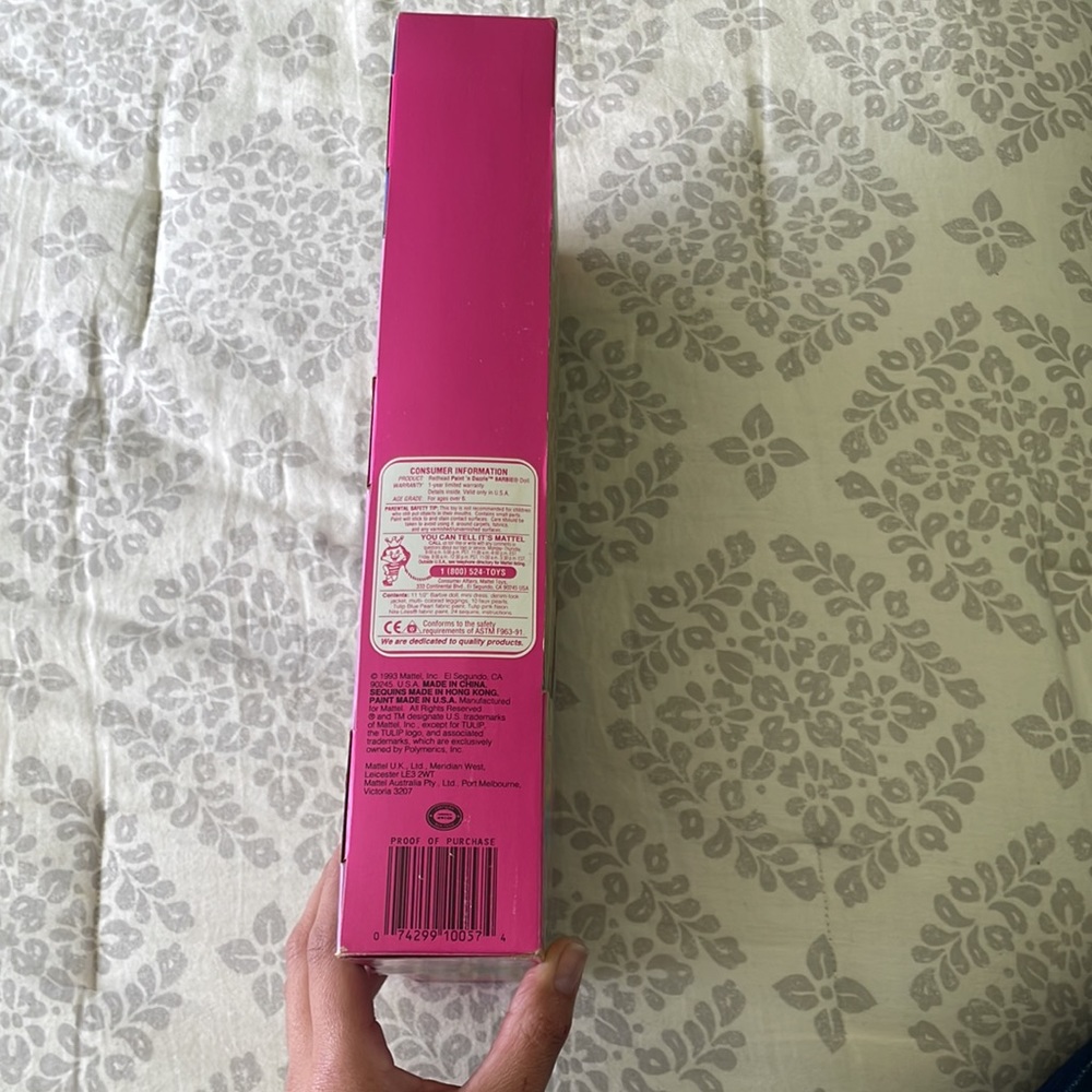 Vintage Barbie Paint and Dazzle 1993 Mattel - Picture 8 of 8